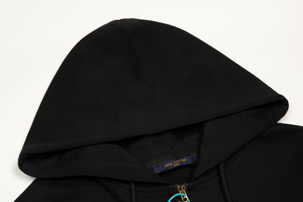 ブランドパーカー側面デザイン